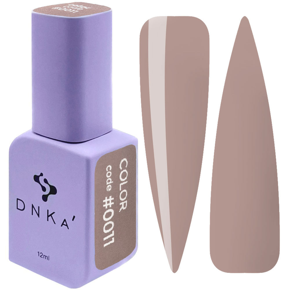 COLOR GEL POLISH "DNKa", 12 ml #0011