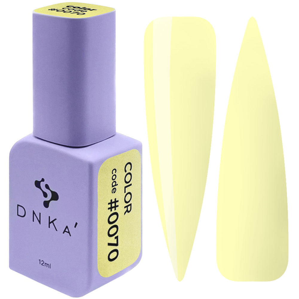 COLOR GEL POLISH "DNKa", 12 ml
#0070