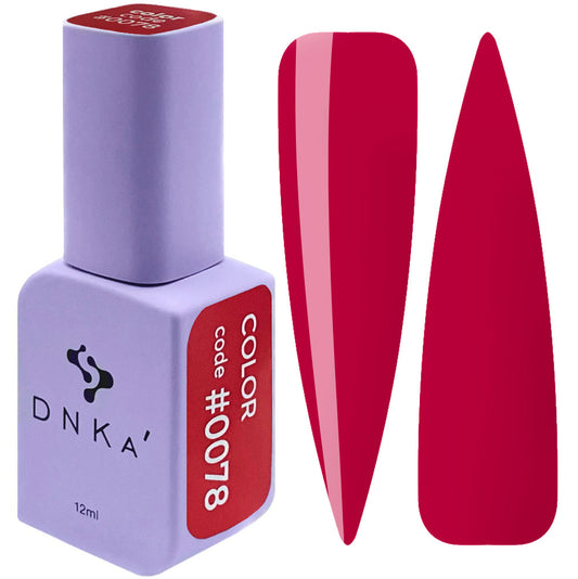 COLOR GEL POLISH "DNKa", 12 ml
#0078