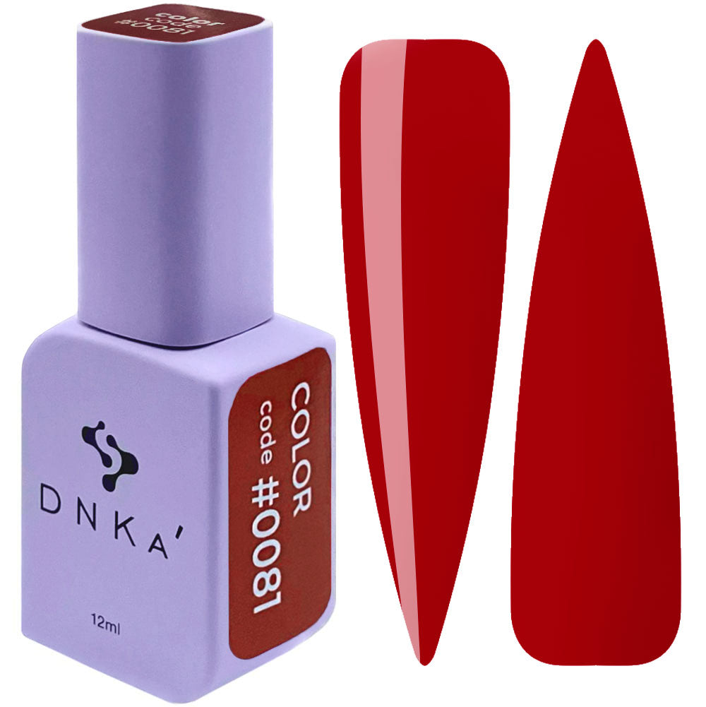 COLOR GEL POLISH "DNKa", 12 ml
#0081