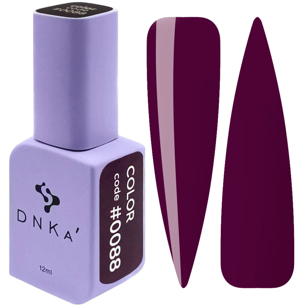COLOR GEL POLISH "DNKa", 12 ml
#0088