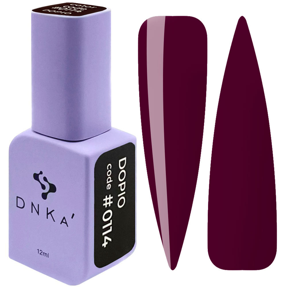 COLOR GEL POLISH "DNKa", 12 ml #0114