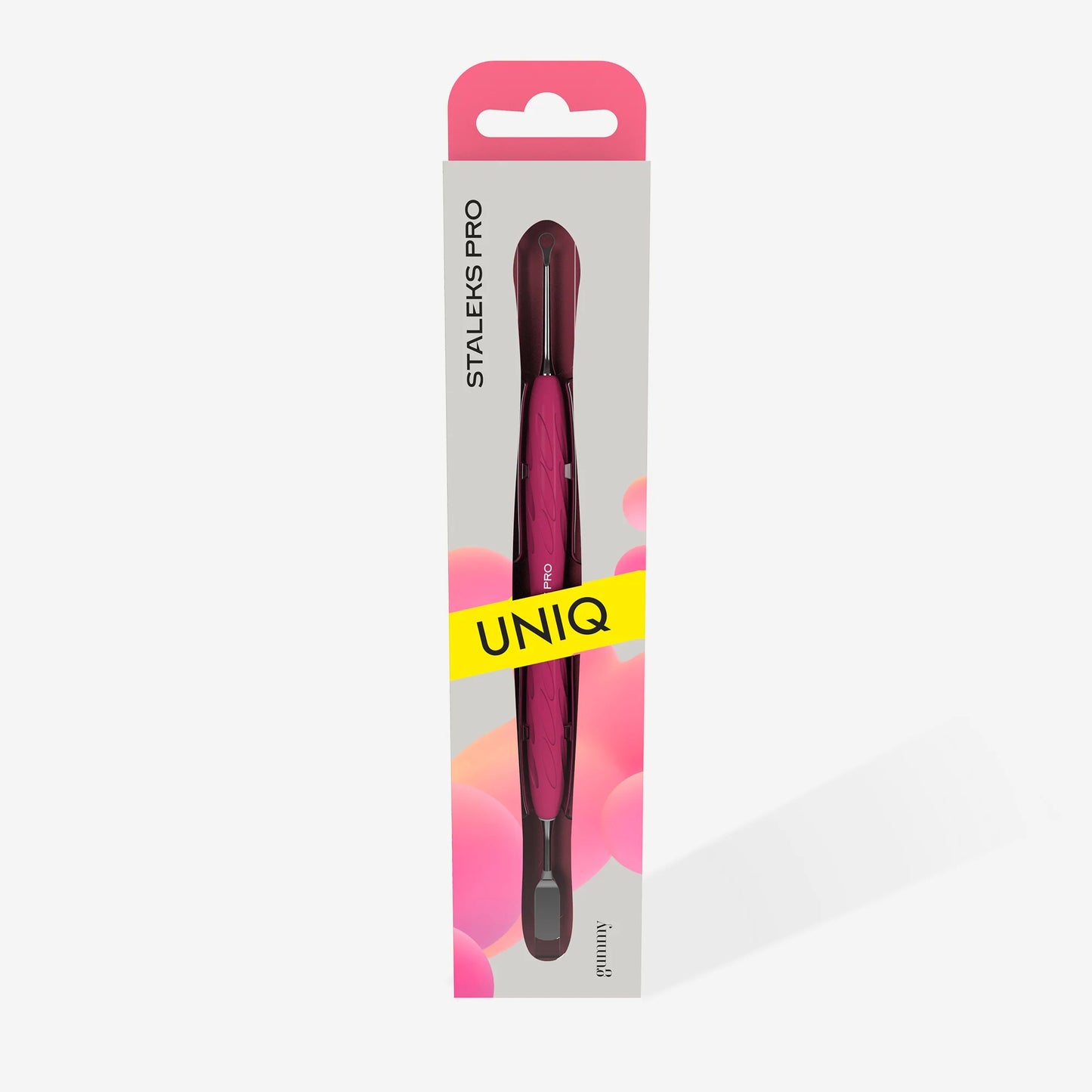 Pusher für Nagelhaut STALEKS UNIQ 11 TYP 1 (flacher gerader Schieber + Ring)