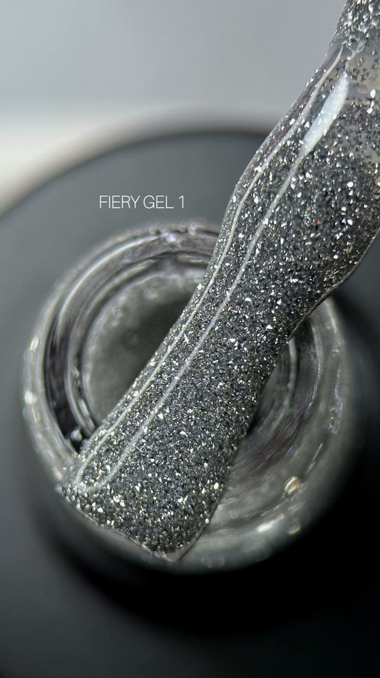 Gel Polish SAGA Professional FIERY Gel 01, 9ml