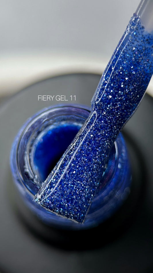 Gel Polish SAGA Professional FIERY Gel 11, 9ml