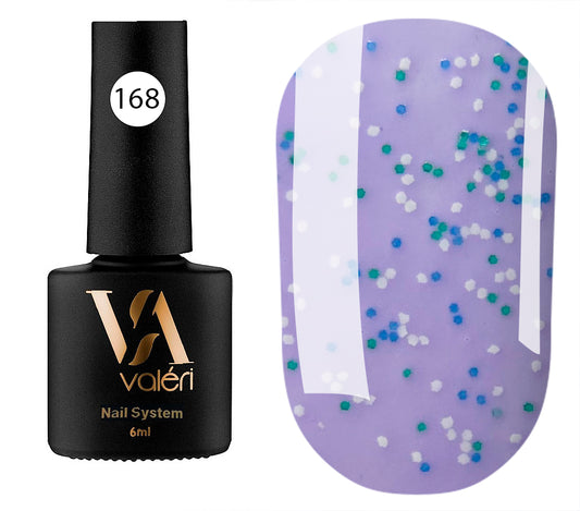 Gel polish VALERI 168, 6ml