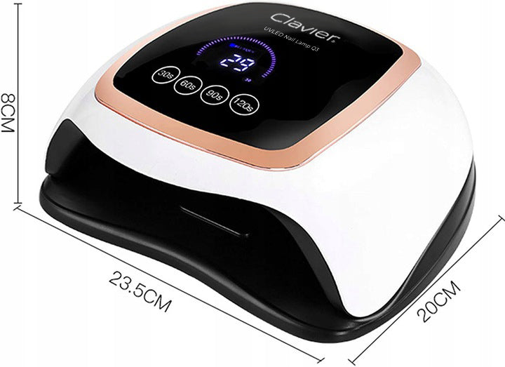 Лампа для сушки ногтей LED/UV Q3, 168 Вт