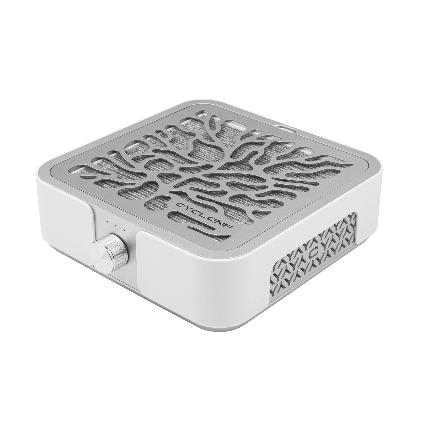 BUCOS CYCLONE X3  72w SILVER Nail dust collector with activated CARBON HEPA filter