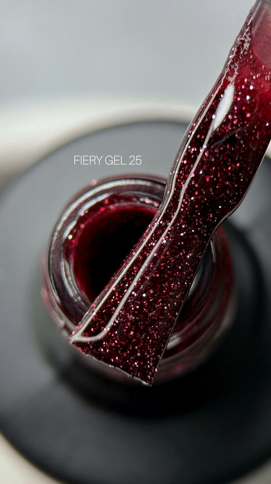 Gel Polish SAGA Professional FIERY Gel 25, 9ml