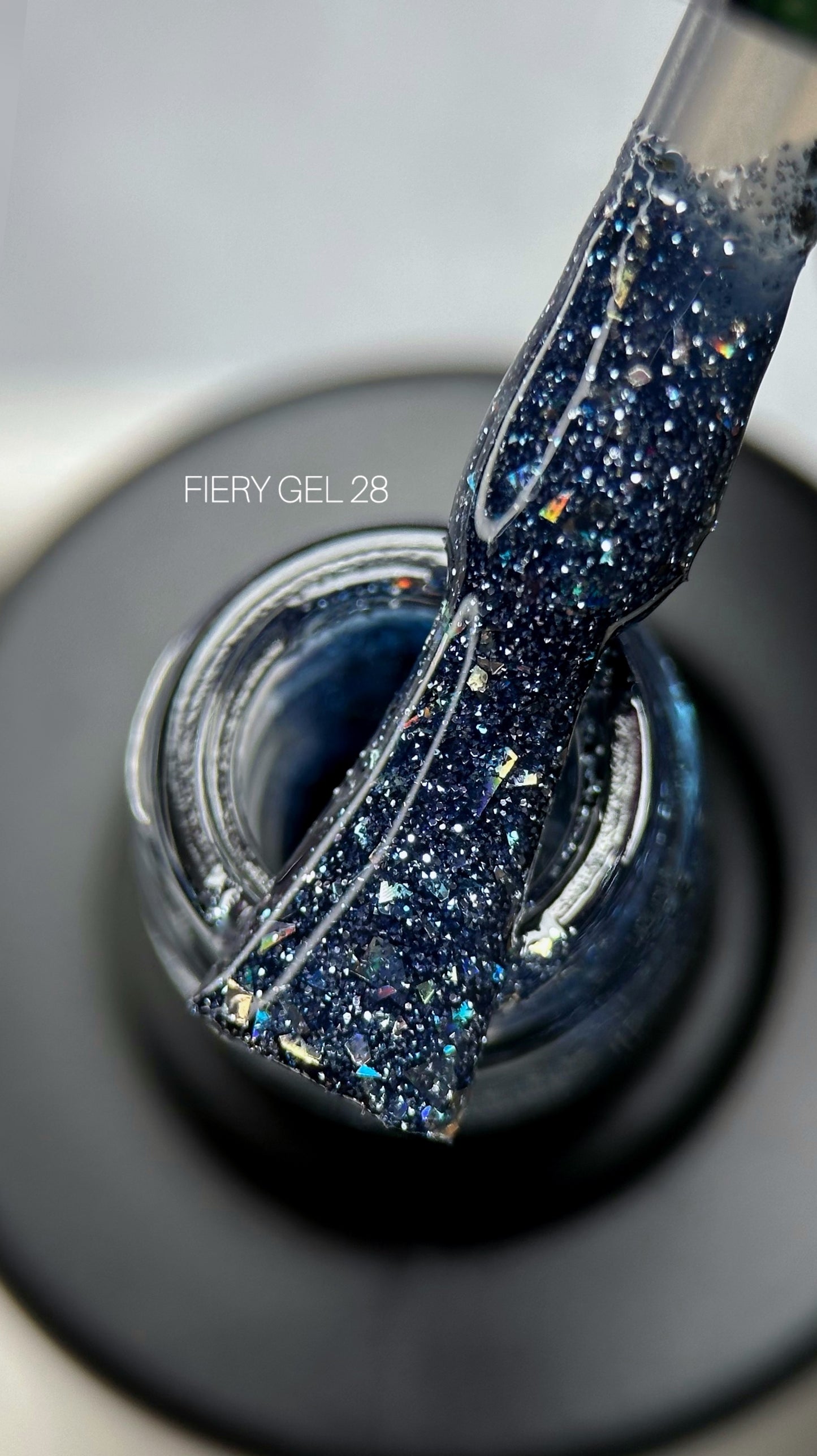 Gel Polish SAGA Professional FIERY Gel 28, 9ml