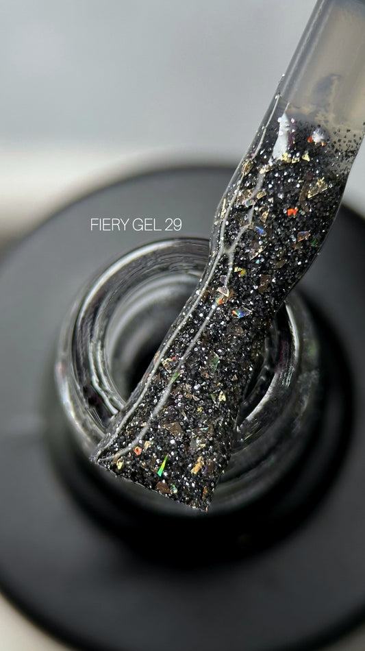 Gel Polish SAGA Professional FIERY Gel 29, 9ml