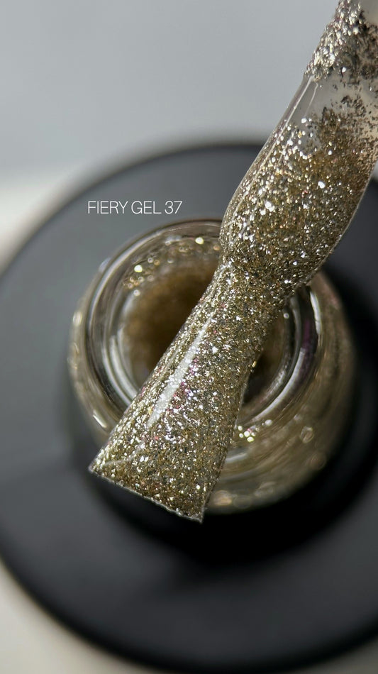 Gel Polish SAGA Professional FIERY Gel 37, 9ml