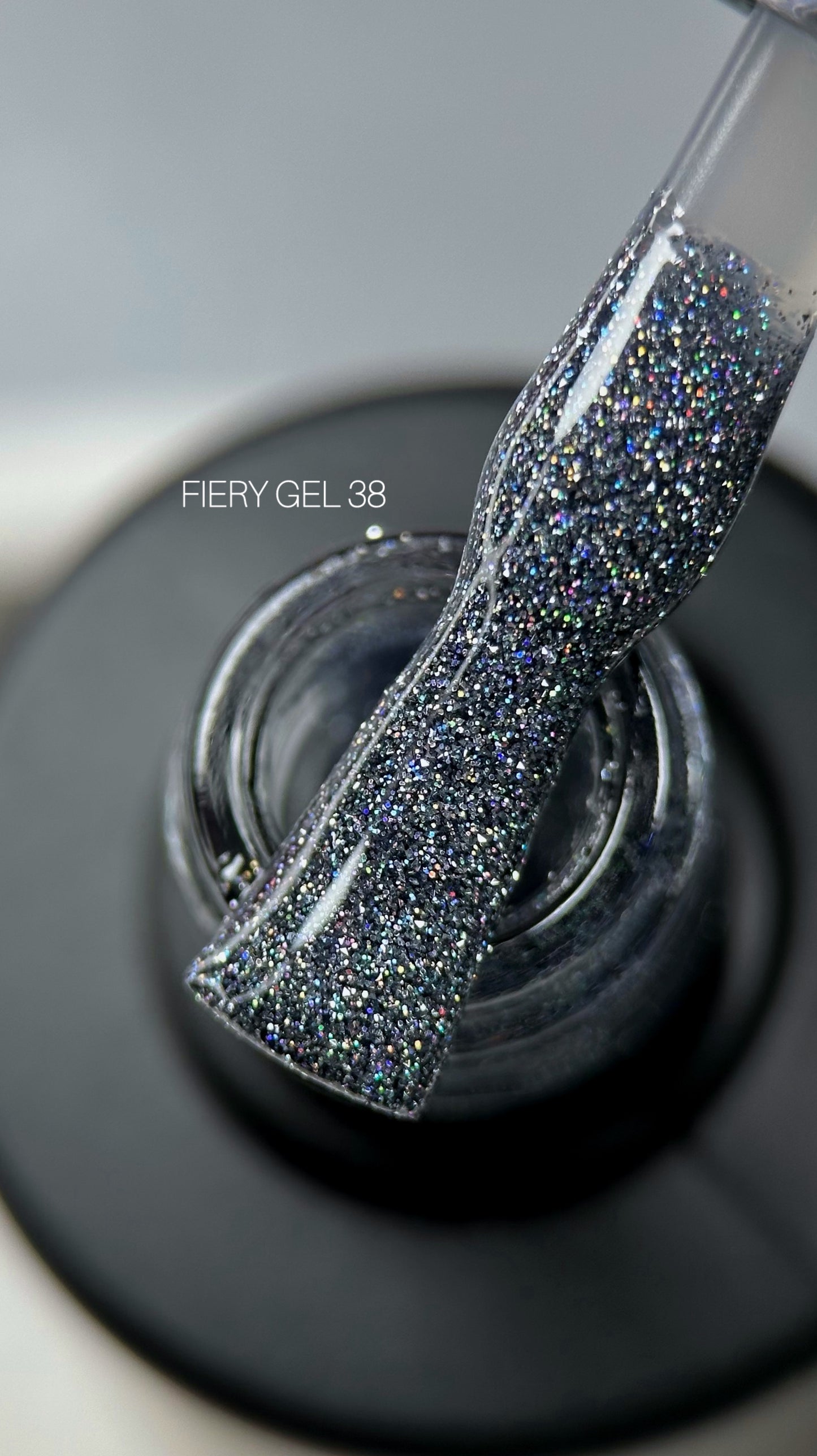 Gel Polish SAGA Professional FIERY Gel 38, 9ml