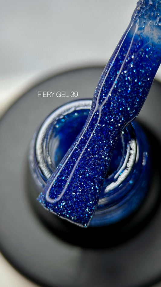 Gel Polish SAGA Professional FIERY Gel 39, 9ml