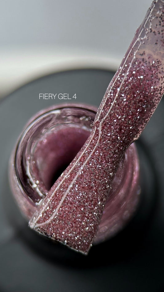 Gel Polish SAGA Professional FIERY Gel 04, 9ml