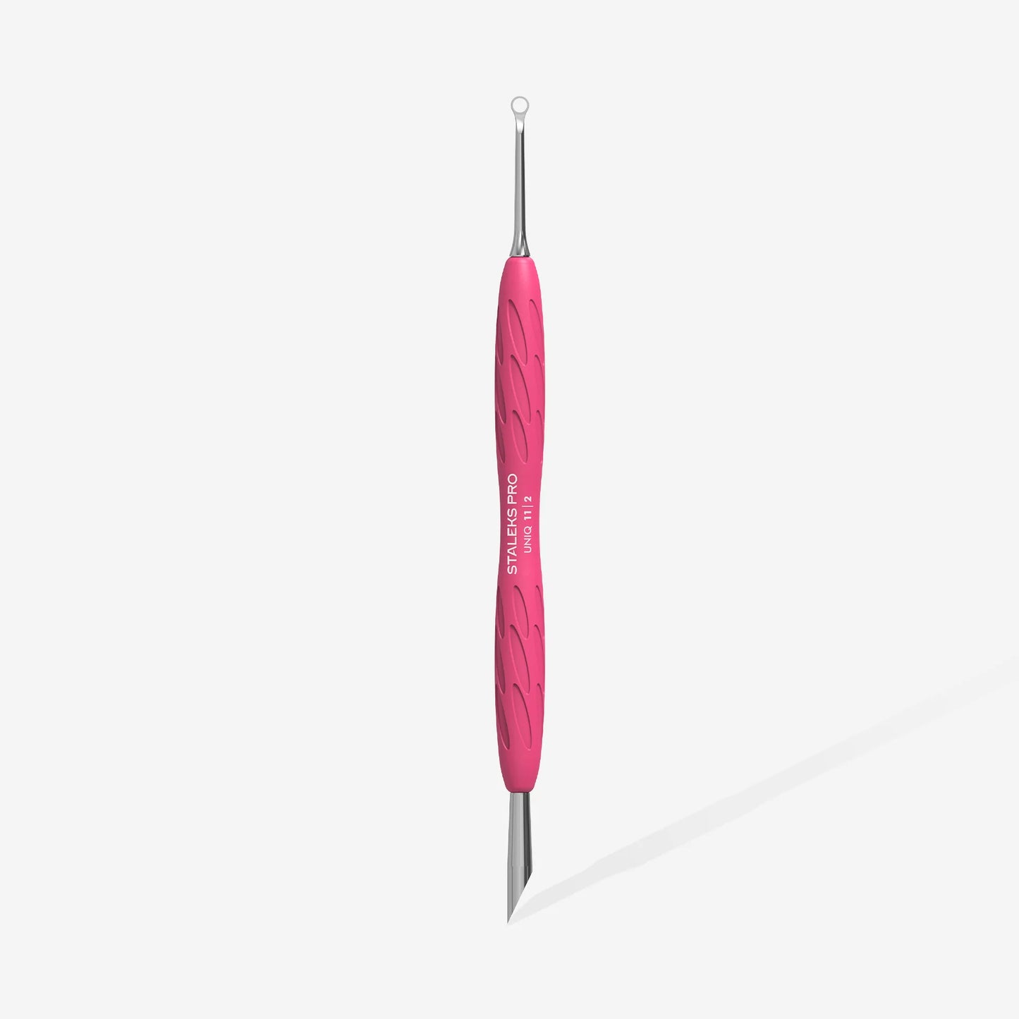 Pusher für Nagelhaut STALEKS UNIQ 11 TYP 2 (schräger Schieberr + Ring)