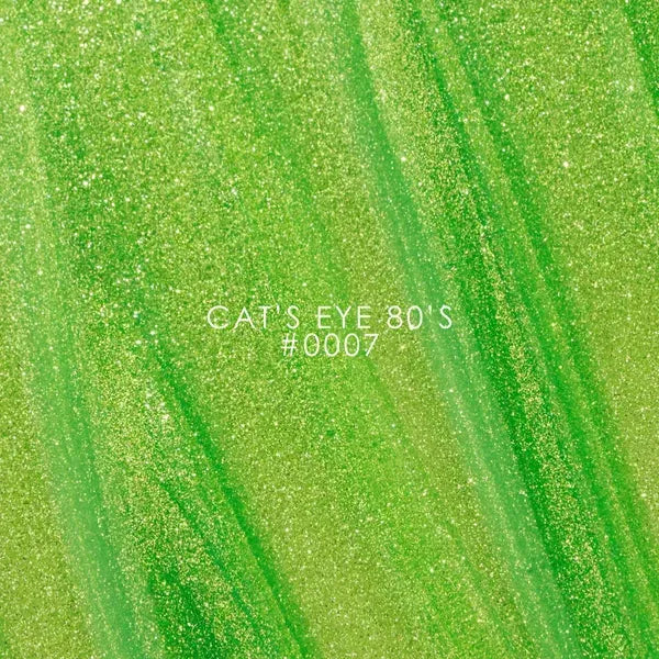 COLOR GEL POLISH "DNKa" Cat's Eye 80's #0007, 12 ml