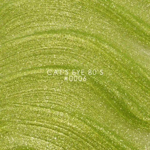 COLOR GEL POLISH "DNKa" Cat's Eye 80's #0006, 12 ml