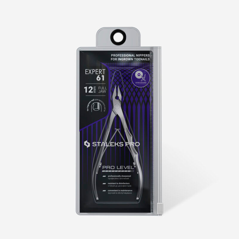 Professionelle Nagelzange Für Eingewachsene Nägel STALEKS EXPERT 61 TYP 12
