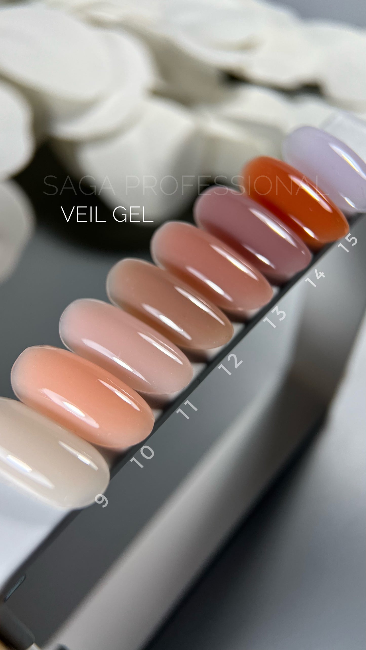 Конструирующий гель SAGA VEIL 14, 15мл