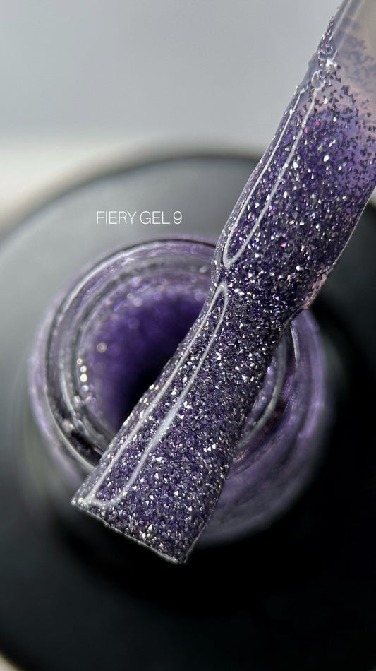 Gel Polish SAGA Professional FIERY Gel 09, 9ml