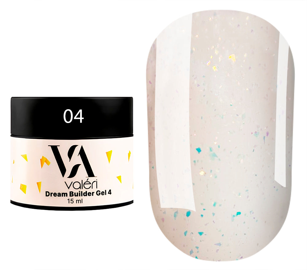 Builder gel VALERI DREAM 04, 15ml