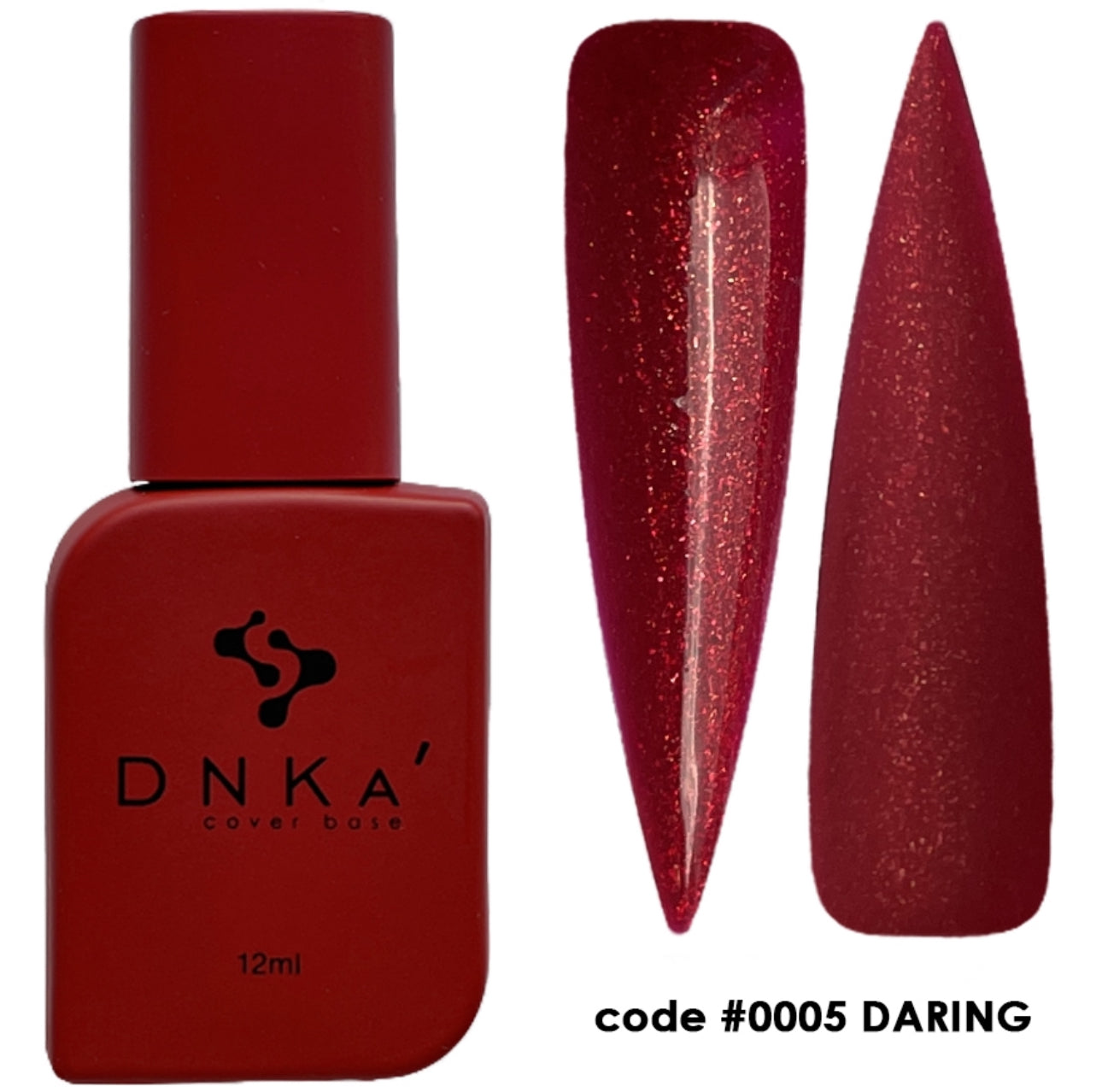 RUBBER BASE FRENCH "DNKa" (cover),
12 ml #0005 Daring
