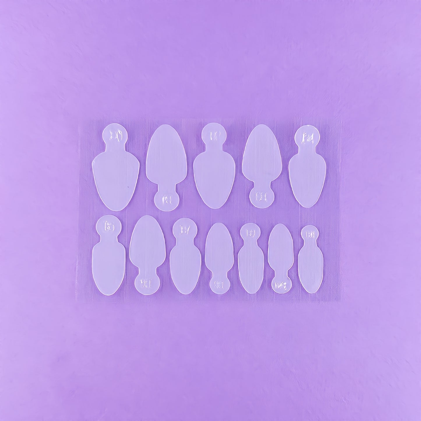 PROFESSIONAL NAIL MOLDS "DNKa",
#0003 36pcs