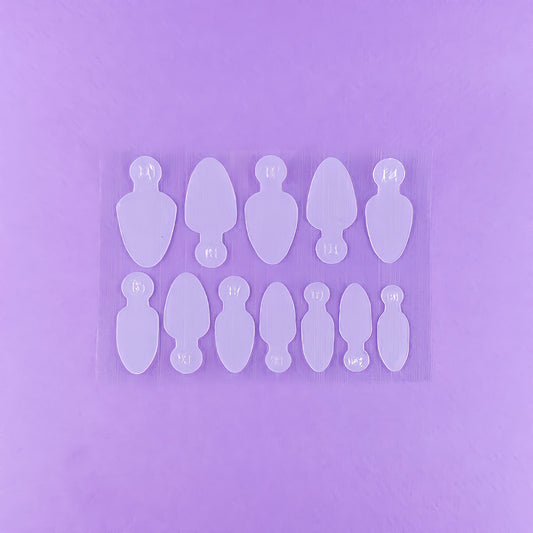 PROFESSIONAL NAIL MOLDS "DNKa",
#0003 36pcs