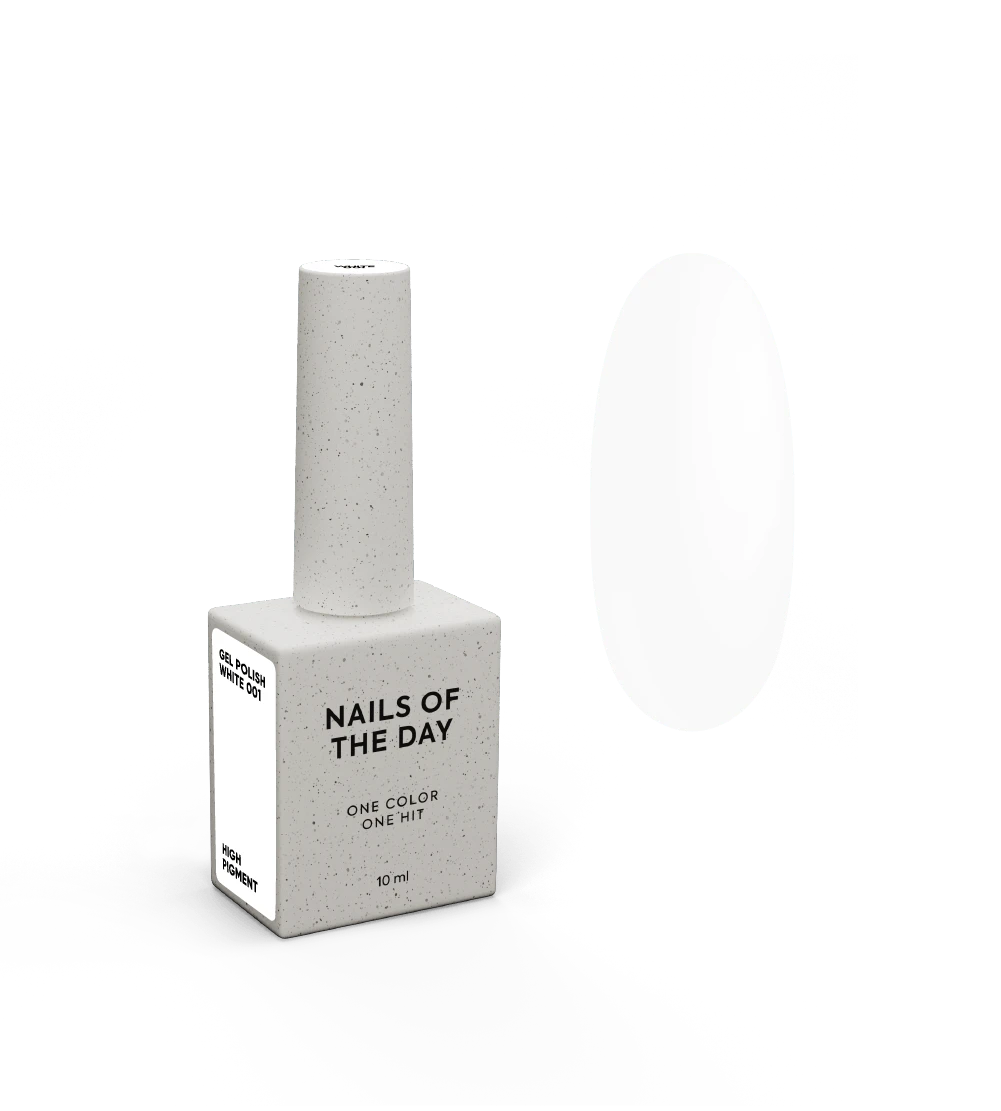 NAILSOFTHEDAY Let`s special White, 10ml