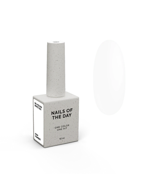 NAILSOFTHEDAY Let`s special White, 10ml