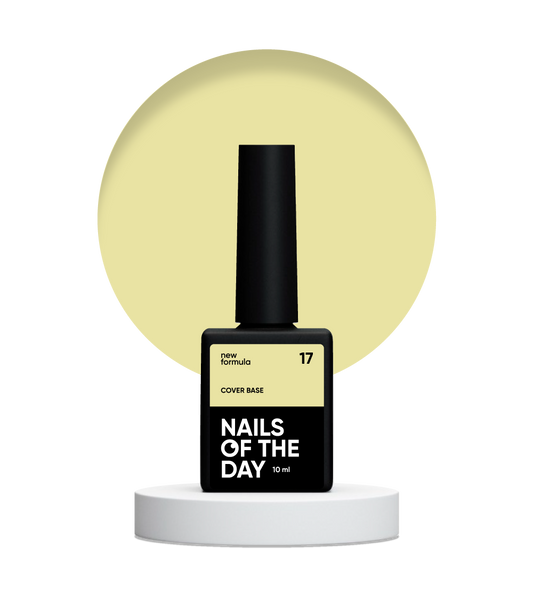 NAILSOFTHEDAY Cover base NEW 17, 10 ml