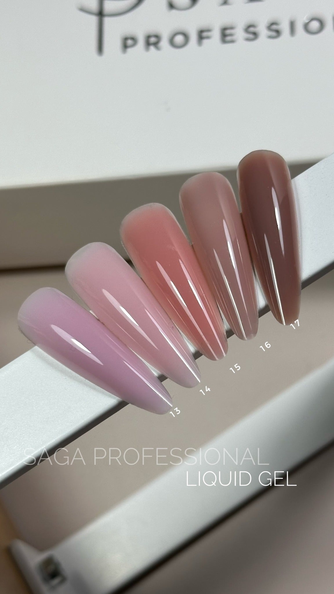 SAGA Professional LIQUID Гель 14, 15 мл