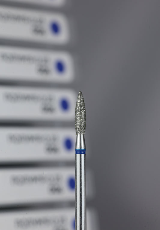 SAGA Professional Diamantfräse "Flamme" 2.3mm Blau 006