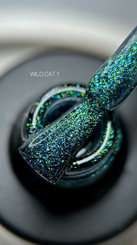 Gel Polish SAGA Professional WILD CAT 01, 9ml