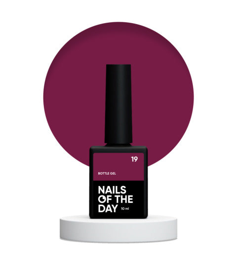 NAILSOFTHEDAY Bottle gel 19, 10 ml
