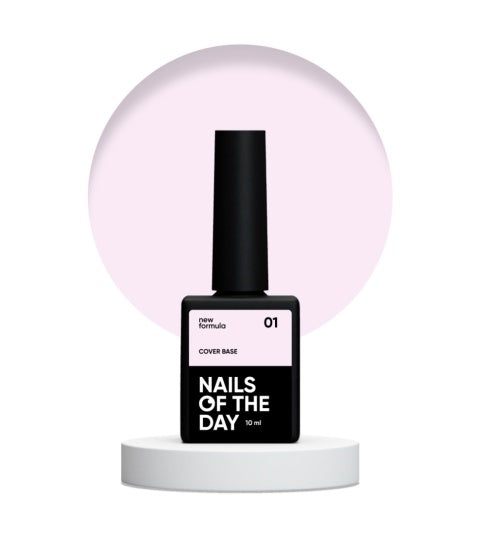 NAILSOFTHEDAY Cover base NEW 01, 10 ml