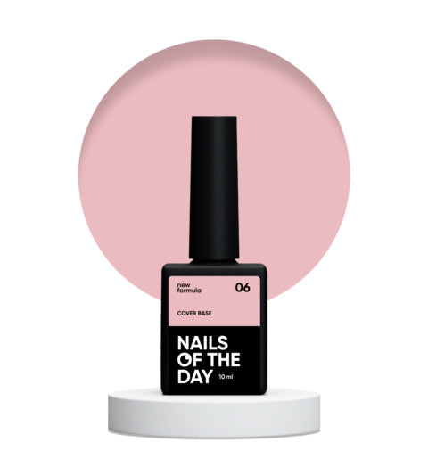 NAILSOFTHEDAY Cover base NEW 06, 10 ml