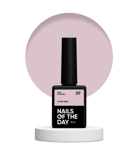 NAILSOFTHEDAY Cover base NEW 07, 10 ml