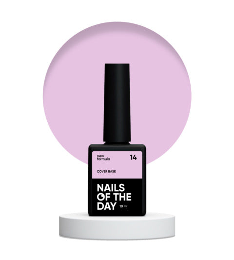 NAILSOFTHEDAY Cover base NEW 14, 10 ml