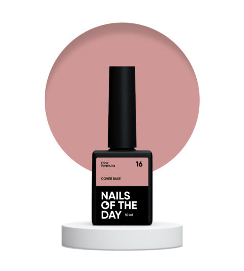 NAILSOFTHEDAY Cover base NEW 16, 10 ml