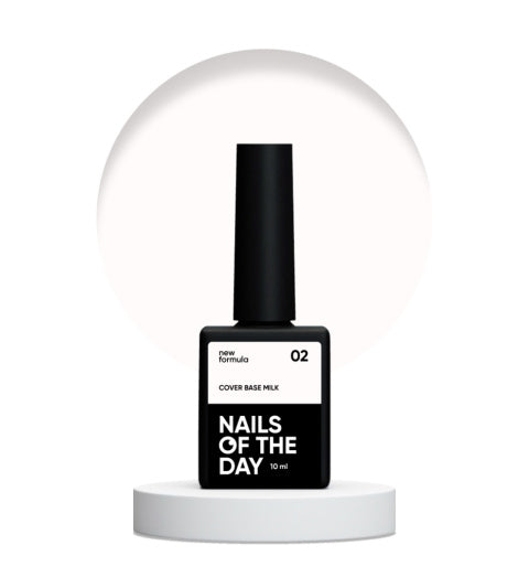NAILSOFTHEDAY Cover base NEW milk 02, 10 ml