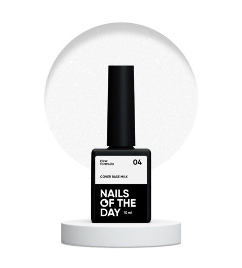 NAILSOFTHEDAY Cover base NEW milk 04, 10 ml