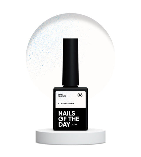 NAILSOFTHEDAY Cover base NEW milk 06, 10 ml