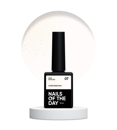 NAILSOFTHEDAY Cover base NEW milk 07, 10 ml