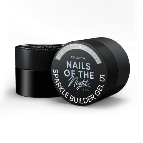 NAILSOFTHENIGHT Sparkle builder gel 01, 15 ml