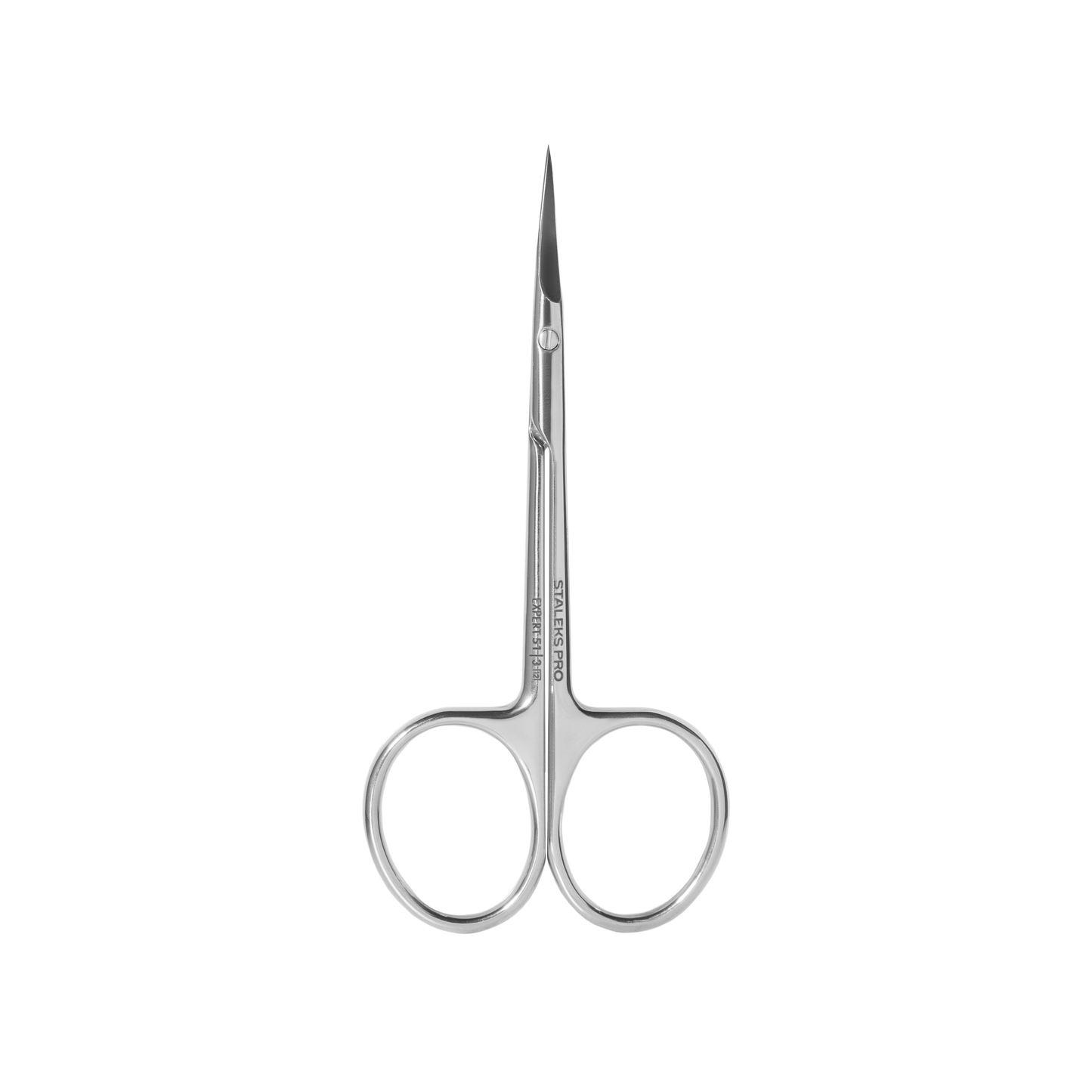 Professional cuticle scissors with hook STALEKS EXPERT 51 Type 3