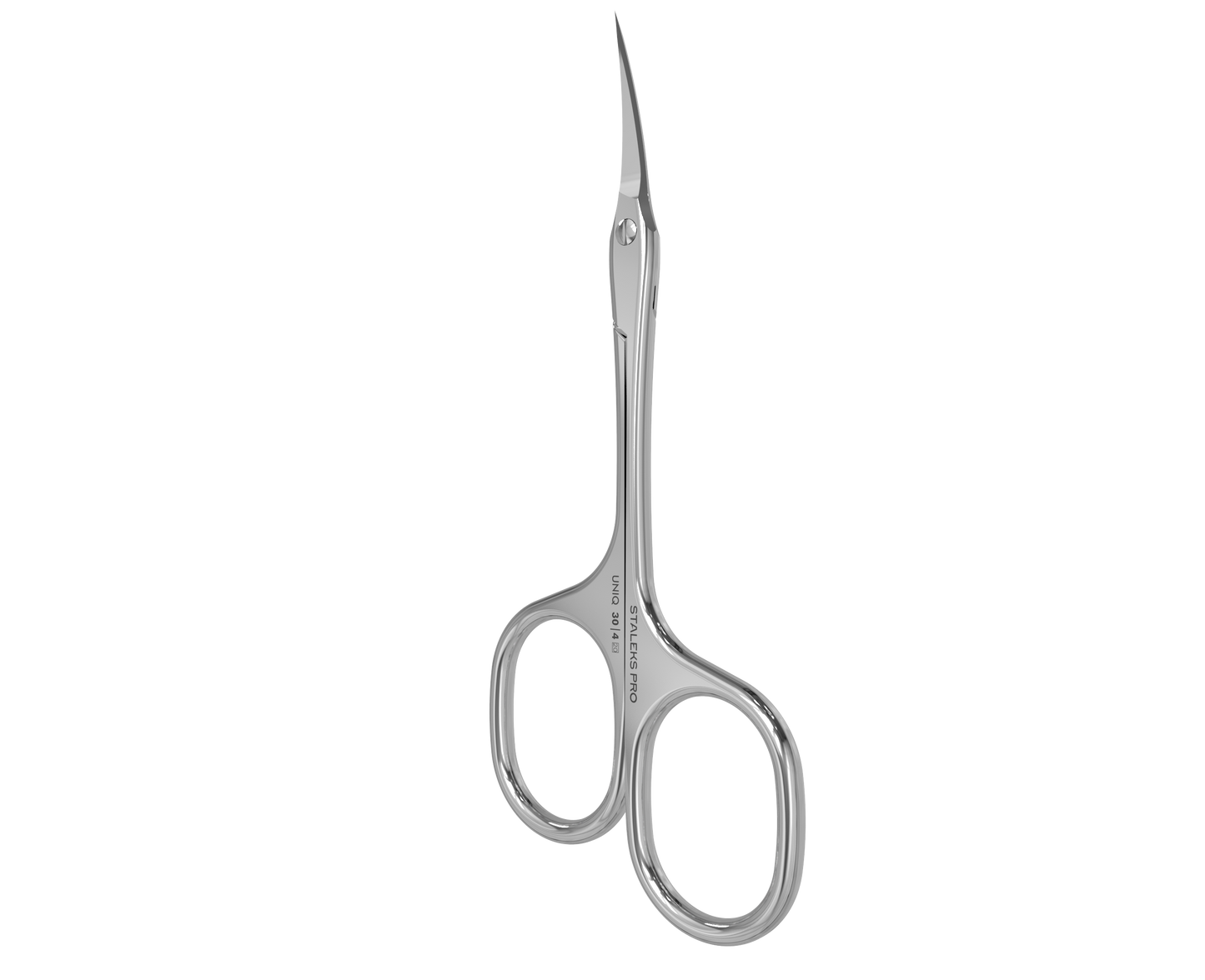 Профессиональные ножницы для кутикул STALEKS "Асимметричные" UNIQ 30 ТИП 4