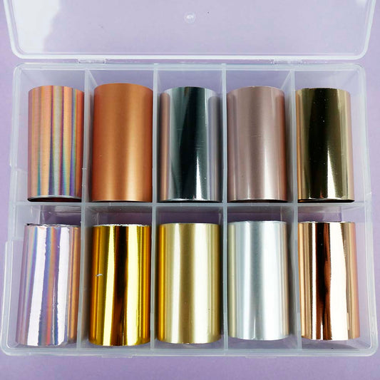 Set Nagelfolie für Nageldesign TUFI profi PREMIUM