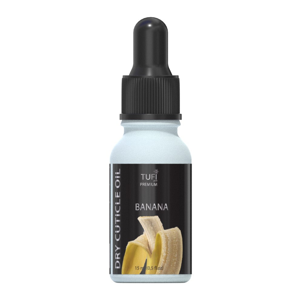 Trockenes Nagelhautöl TUFI profi PREMIUM Banane 15 ml